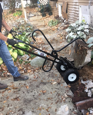 Stone & Log Hauler for Outdoor Enthusiast Work & Do It Yourselfers